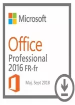 MICROSOFT OFFICE 2016 PRO PLUS VL X86 X64 FR-FR SEPT 2018