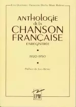 Anthologie de la chanson Française enregistrée Coffret 1 [Albums]